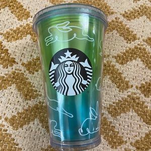 2019 Easter Starbucks tumbler cup bunnies